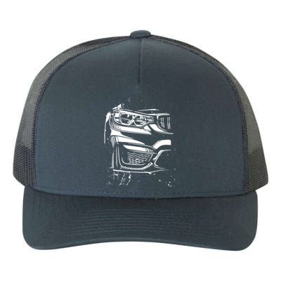 Sports Car Automotive Yupoong Adult 5-Panel Trucker Hat