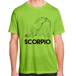 Scorpio Cat Astrology Sign Gift Adult ChromaSoft Performance T-Shirt