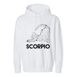 Scorpio Cat Astrology Sign Gift Garment-Dyed Fleece Hoodie