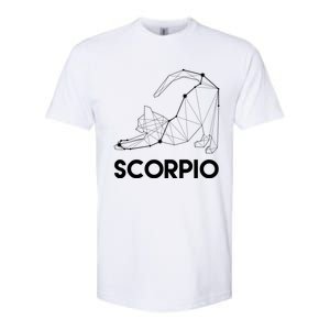 Scorpio Cat Astrology Sign Gift Softstyle CVC T-Shirt