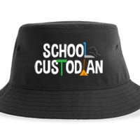 School Custodian Appreciation Gift Janitor Sustainable Bucket Hat