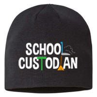 School Custodian Appreciation Gift Janitor Sustainable Beanie