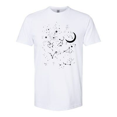 Stargazing Constellation Astronomy Lover Great Gift Softstyle® CVC T-Shirt