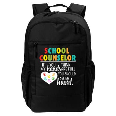 School Counselor Appreciation Back to School Counseling Daily Commute Backpack