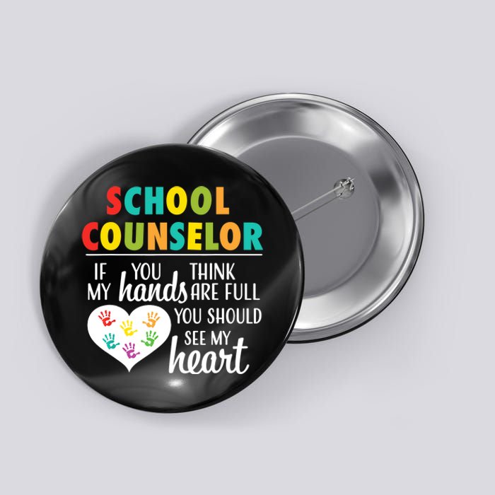 School Counselor Appreciation Back to School Counseling Button