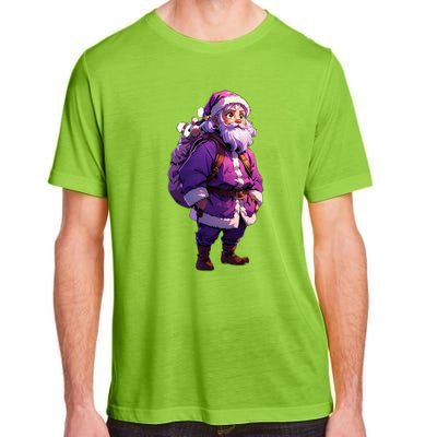 Santa Claus And Happy New Year Adult ChromaSoft Performance T-Shirt