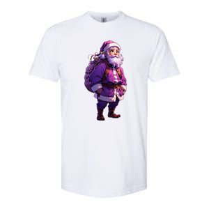 Santa Claus And Happy New Year Softstyle CVC T-Shirt