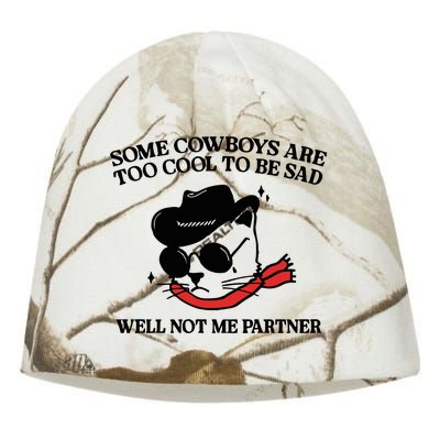 Some Cowboys Are Too Cool To Be Sad Kati - Camo Knit Beanie