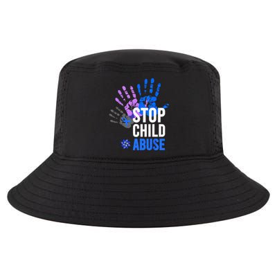 Stop Child Abuse Child Abuse Stop Child Abuse Cool Comfort Performance Bucket Hat