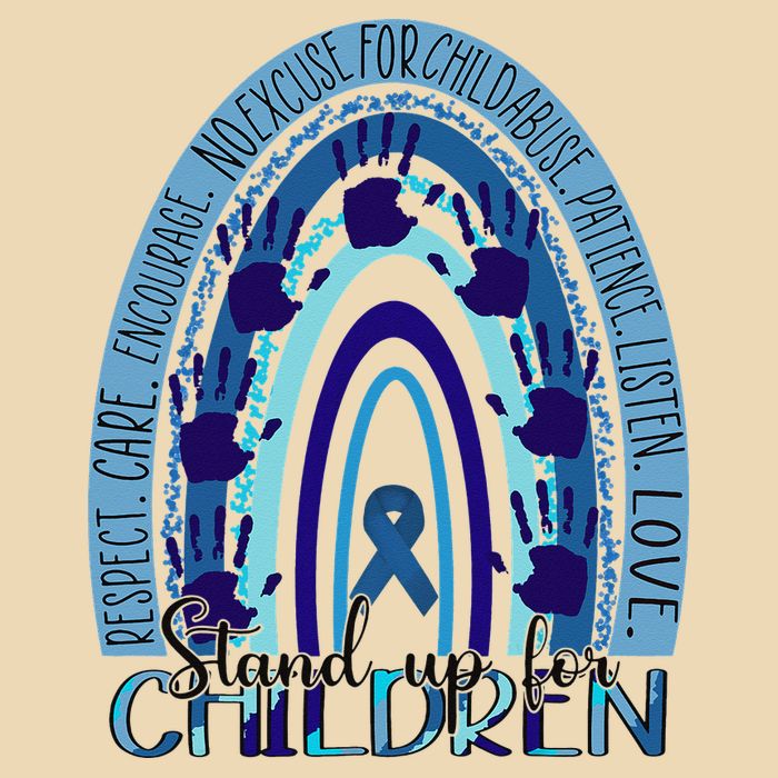Stop Child Abuse Prevention Awareness Month Zip Tote Bag