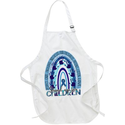 Stop Child Abuse Prevention Awareness Month Apron