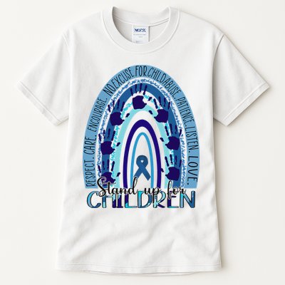 Stop Child Abuse Prevention Awareness Month Tall T-Shirt