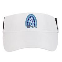 Stop Child Abuse Prevention Awareness Month Adult Drive Performance Visor