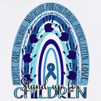 Stop Child Abuse Prevention Awareness Month Adult Drive Performance Visor