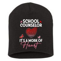 School Counselor Appreciation Gifts Valentine's Day School Short Acrylic Beanie