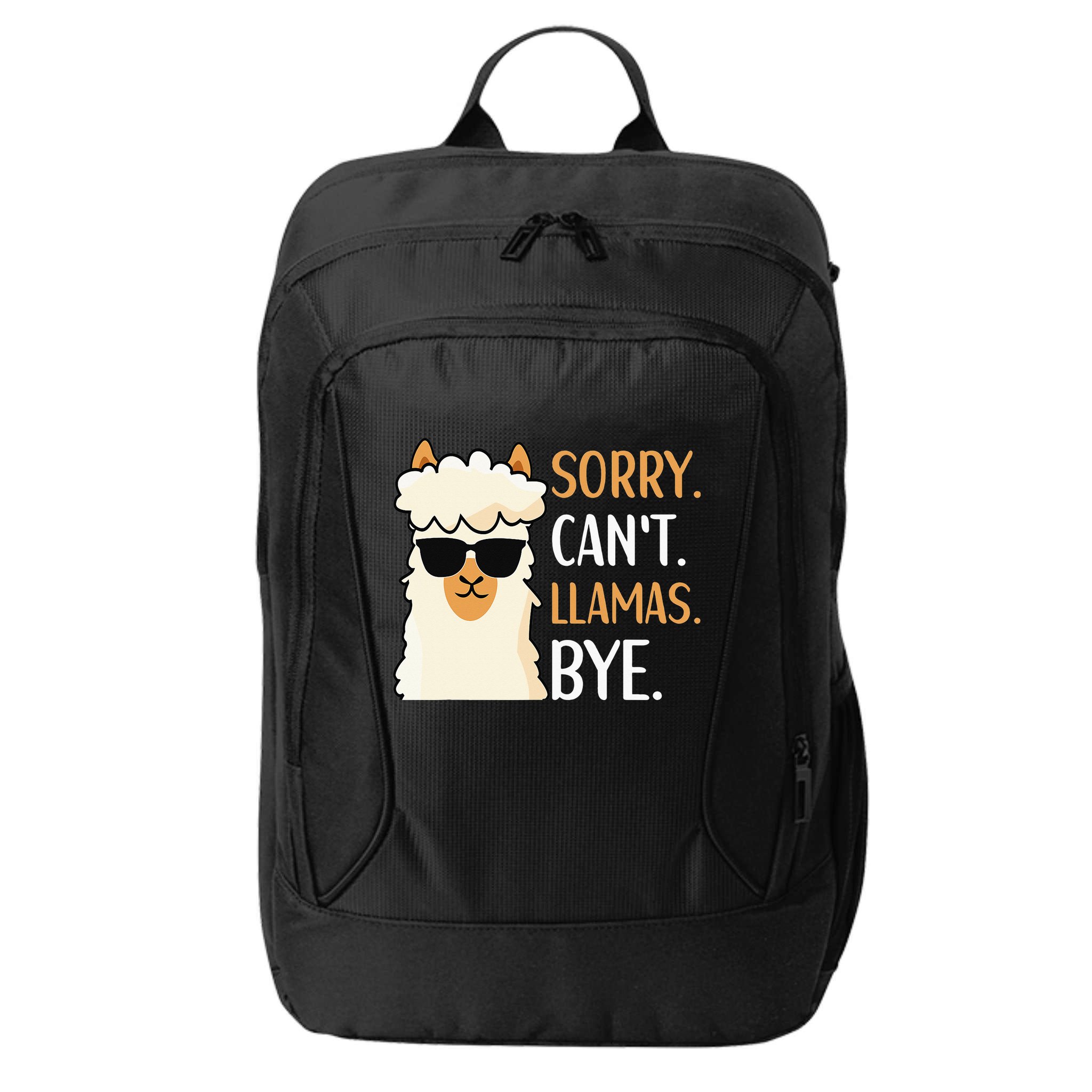 Sorry Can't Alpacas Bye LLama Apparel City Backpack