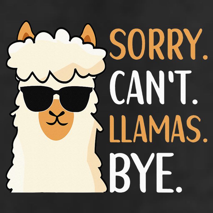 Sorry Can't Alpacas Bye LLama Apparel 15oz Campfire Ceramic Mug