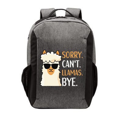 Sorry Can't Alpacas Bye LLama Apparel Vector Backpack