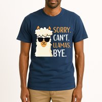 Sorry Can't Alpacas Bye LLama Apparel Tall T-Shirt