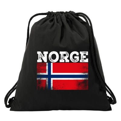 Scandinavian Culture And The Rich History Of Norge Flag Gift Drawstring Bag