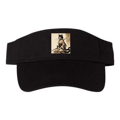 Samurai Cat Artwork Japanese Visor