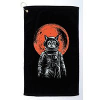 Space Cat Astronaut Cat Good Luck Cat Vintage Golf Towel