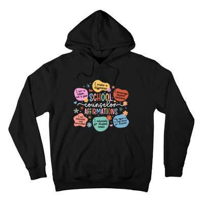 School Counselor Affirmations School Counseling Hoodie