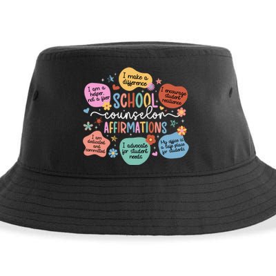 School Counselor Affirmations School Counseling Sustainable Bucket Hat