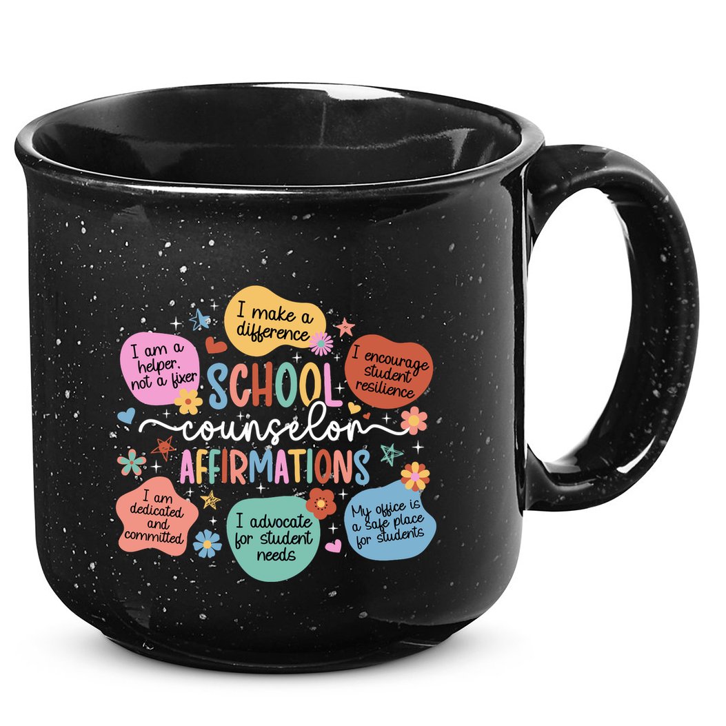 School Counselor Affirmations School Counseling 15oz Campfire Ceramic Mug