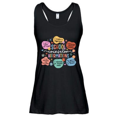 School Counselor Affirmations School Counseling Ladies Essential Flowy Tank