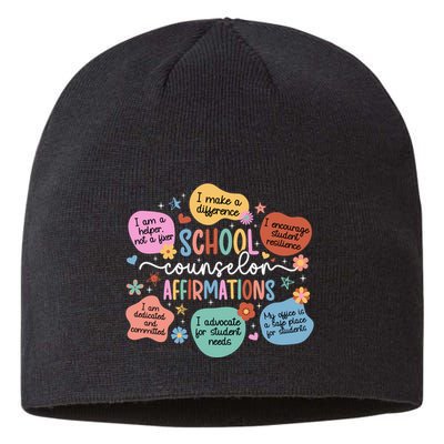 School Counselor Affirmations School Counseling Sustainable Beanie