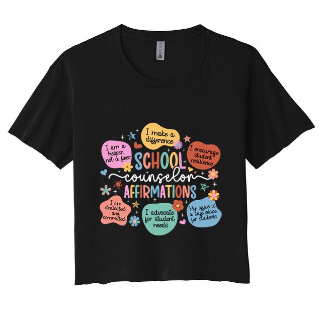 School Counselor Affirmations School Counseling Crop Top