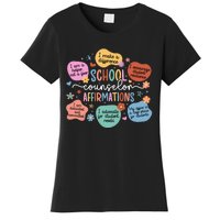 School Counselor Affirmations School Counseling Women's T-Shirt