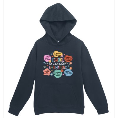 School Counselor Affirmations School Counseling Urban Pullover Hoodie