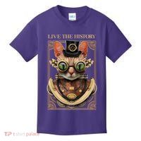Steampunk Cat Animal Bizarre Kids T-Shirt