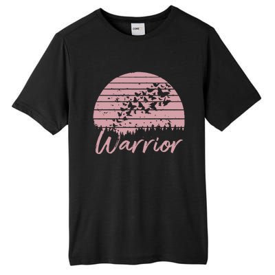 Support Cancer Awareness Butterflies Breast Cancer Warrior Gift Tall Fusion ChromaSoft Performance T-Shirt