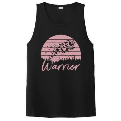 Support Cancer Awareness Butterflies Breast Cancer Warrior Gift PosiCharge Competitor Tank