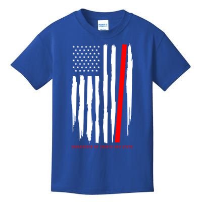 Seperate Church And State Again Political Awareness Us Flag Gift Kids T-Shirt