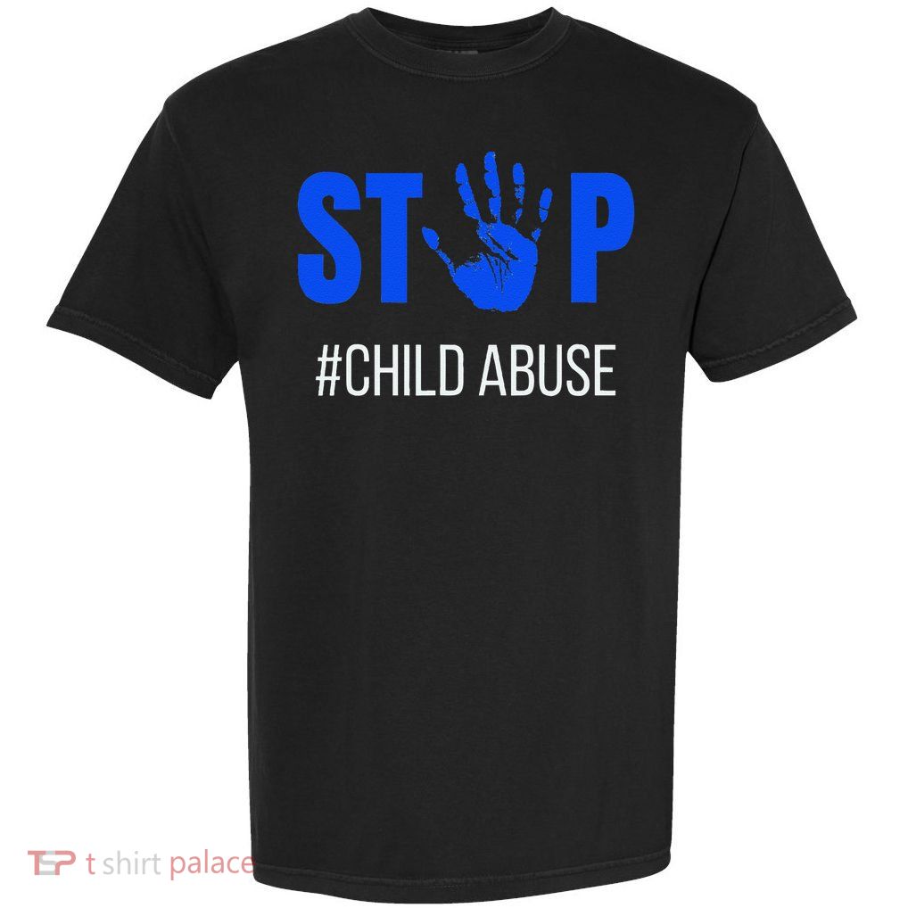 Stop Child Abuse Child Abuse Prevention Awareness Pinwheel Garment-Dyed Heavyweight T-Shirt