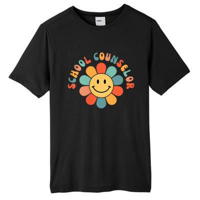 School Counselor Appreciation Shirt Teacher Squad 2 Sided Tall Fusion ChromaSoft Performance T-Shirt