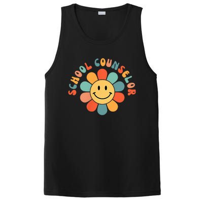 School Counselor Appreciation Shirt Teacher Squad 2 Sided PosiCharge Competitor Tank