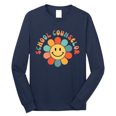 School Counselor Appreciation Shirt Teacher Squad 2 Sided Long Sleeve Shirt