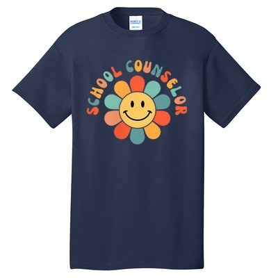 School Counselor Appreciation Shirt Teacher Squad 2 Sided Tall T-Shirt