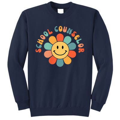 School Counselor Appreciation Shirt Teacher Squad 2 Sided Tall Sweatshirt