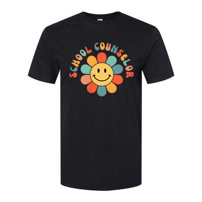 School Counselor Appreciation Shirt Teacher Squad 2 Sided Softstyle CVC T-Shirt