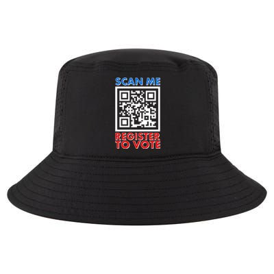 Scan Me QR Code Register To Vote Cool Comfort Performance Bucket Hat