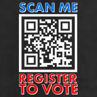 Scan Me QR Code Register To Vote Beanie