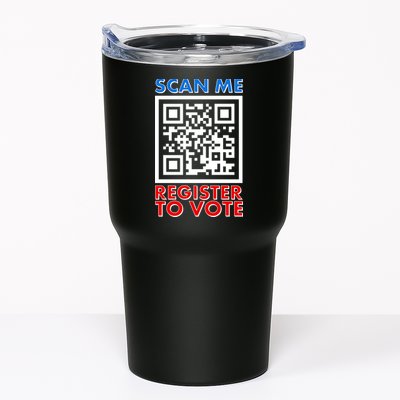 Scan Me QR Code Register To Vote Tumbler