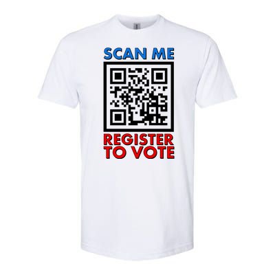 Scan Me QR Code Register To Vote Softstyle CVC T-Shirt