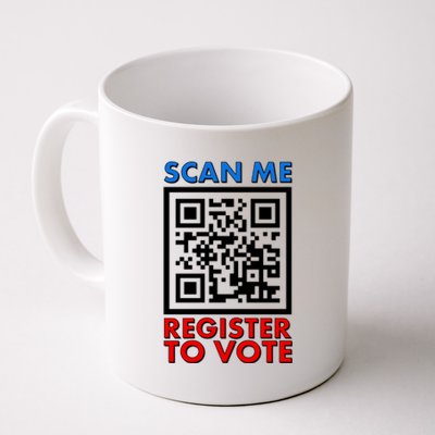 Scan Me QR Code Register To Vote Coffee Mug